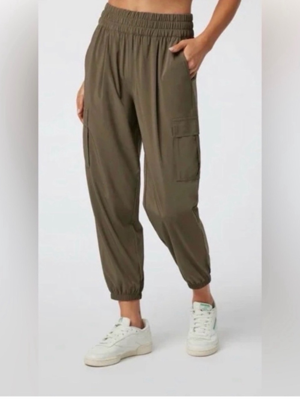 Vuori Olive Green Cargo Joggers